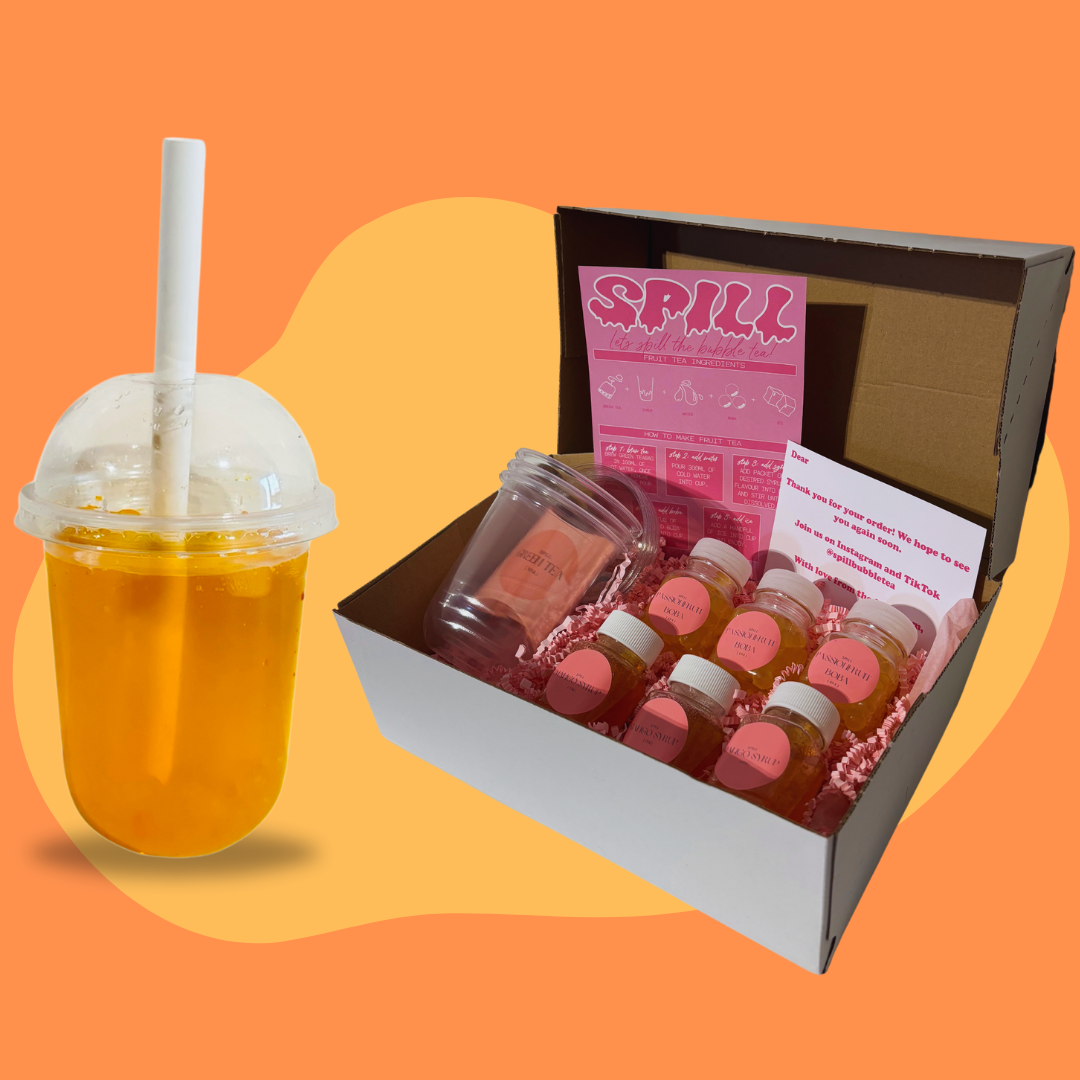 "Passion Please" Bubble Tea Kit