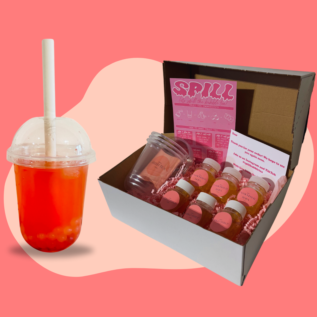 "Sweetheart" Bubble Tea Kit