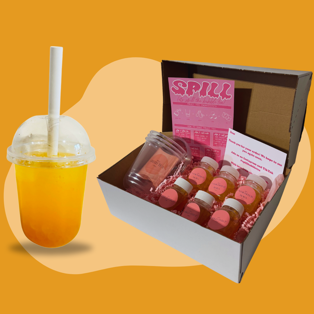 "Tropical Mango" Bubble Tea Kit